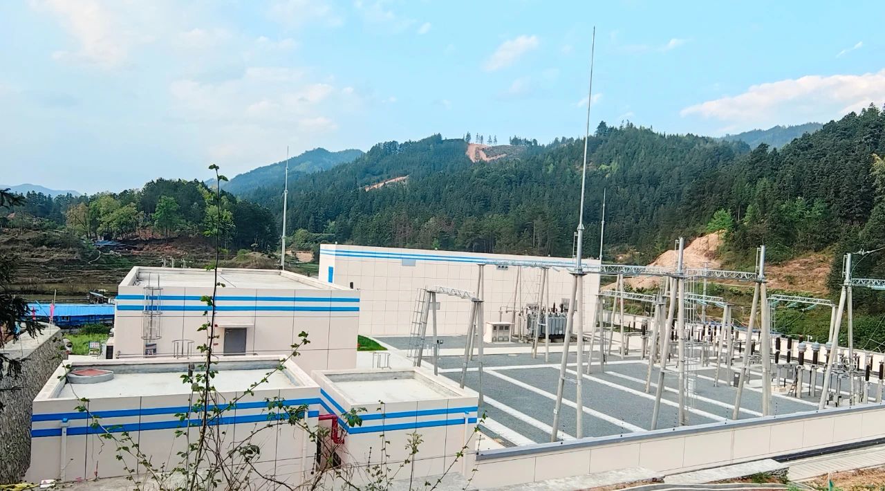 榕江又建成一座变电站(图1)