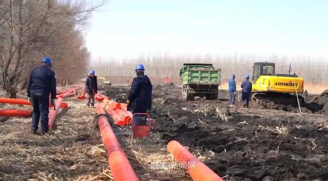 建3条66千伏电缆线路｜机场二期扩建工程电力配套工程启动施工(图1)