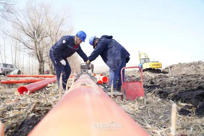建3条66千伏电缆线路｜机场二期扩建工程电力配套工程启动施工(图2)