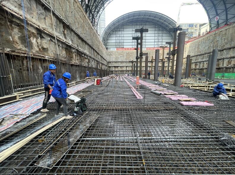 国内首座“330千伏地下变电站”迎来主体结构施工攻坚建设阶段(图3)