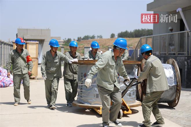 为武汉江夏发展助力110千伏郑店变电站预计6月30日前投运(图2)