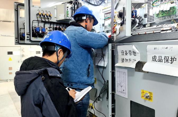 国网兰州供电公司：开展110千伏九州变电站投运验收(图1)