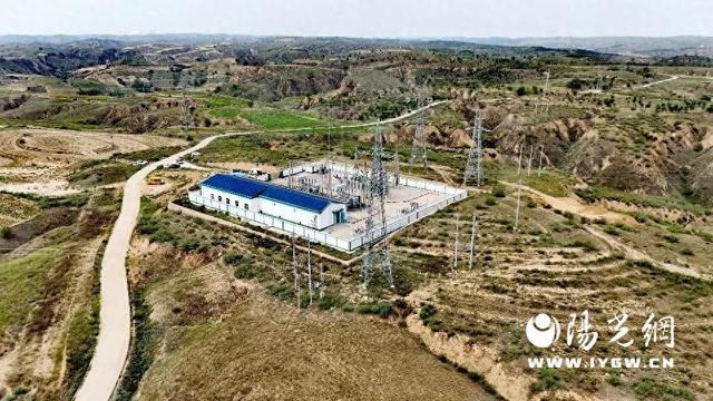 国网榆林供电公司：引黄110千伏变电站顺利投运(图1)
