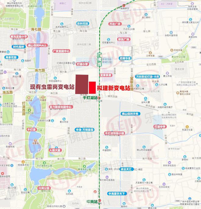终于来了？新岗变电站规划公布！或今年动工！千灯湖将释出核心靓地(图11)