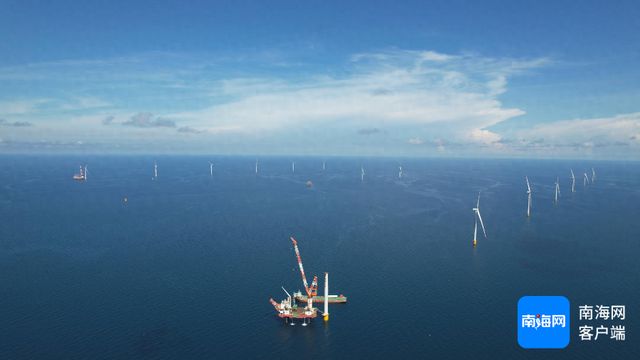 年终冲刺跑多项自主研发设备助力海南海上风电项目建设(图1)