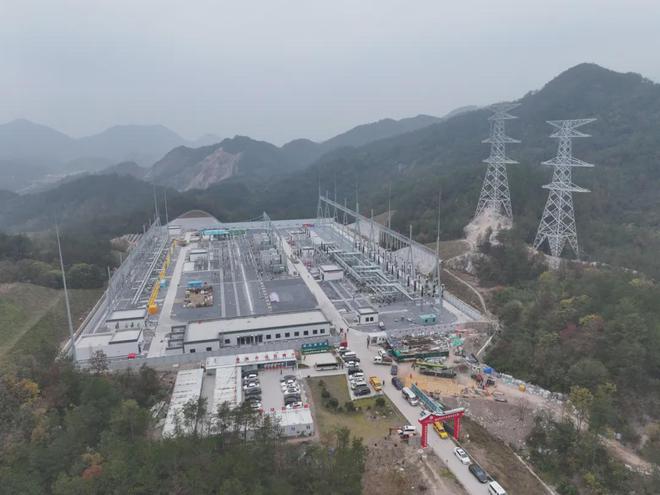 小陈带你看项目丨国内首个！潘村500千伏变电站明年投运(图1)