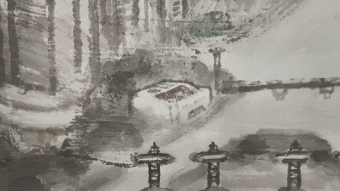 “月光宝盒”美“入”画！《岭南春早》留下广供印迹(图2)