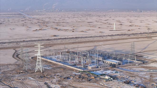 新疆巴州首个HGIS变电站建成投运(图1)