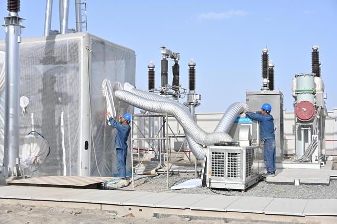 新疆巴州首个HGIS变电站建成投运(图2)