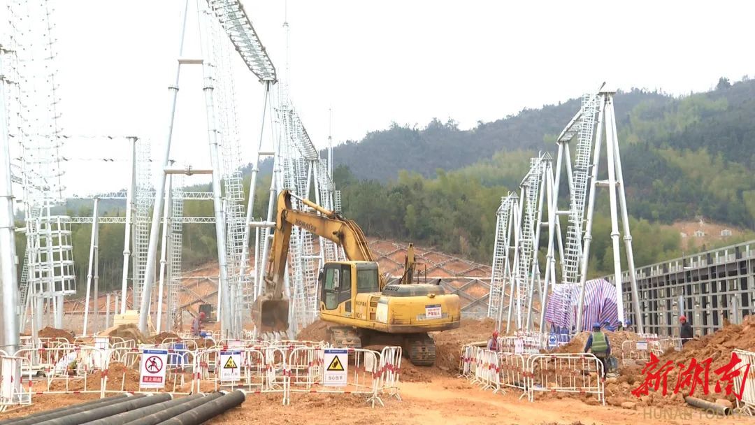 临湘东220kv变电站项目有望4月下旬建成投运(图1)
