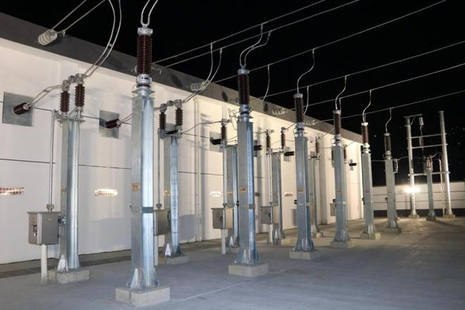 宁波动车所275kV邱隘开闭所及全所接触网一次性送电成功(图2)