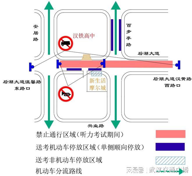 2025高考季江岸辖区考点周边出行提示(图4)