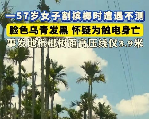 海南突发！一女子割槟榔时遇不测脸发黑家属发声介入(图2)