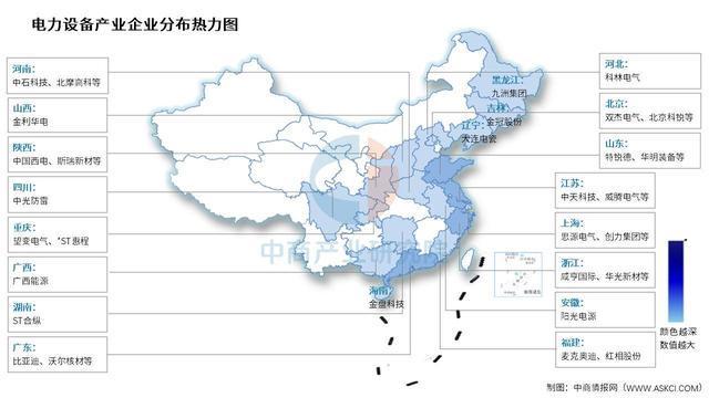 2025年中国电力设备产业链图谱及投资布局分析(图17)