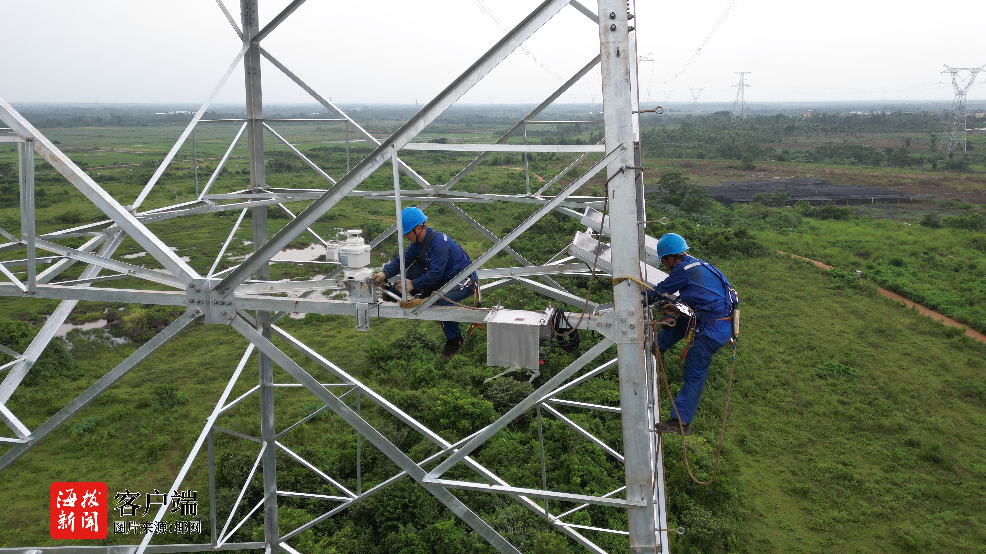 海南500千伏主网架工程首个变电站投运(图2)