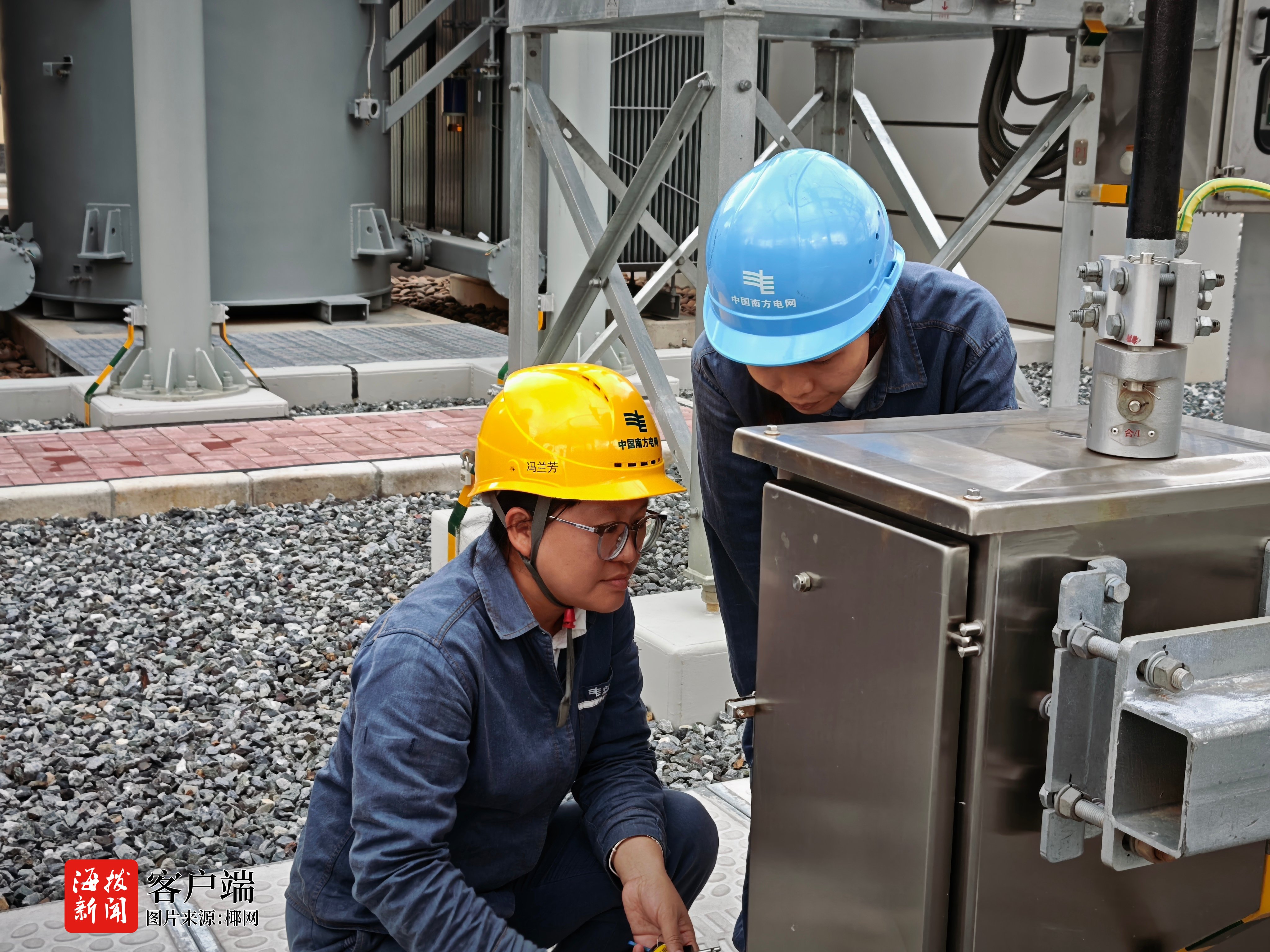 海南500千伏主网架工程首个变电站投运(图3)