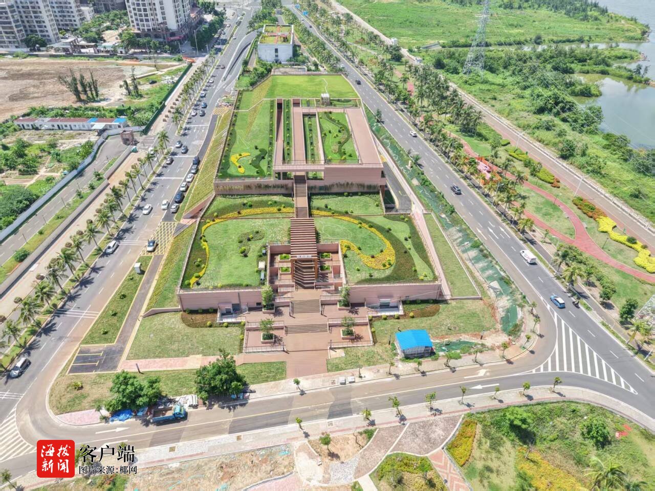 海南首座开放式景观变电站建成投产(图2)