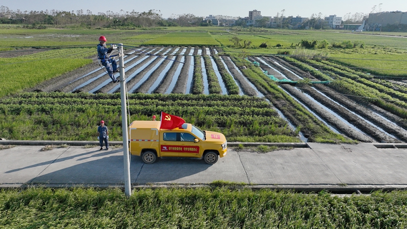 打好抢修复电“游击战”！兴义供电局：助力湛江灾区点亮“万家灯”(图4)