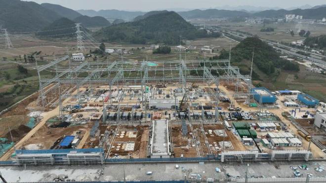 预计明年三月底投运！贵安新区首座500千伏输变电站进度达68%(图5)