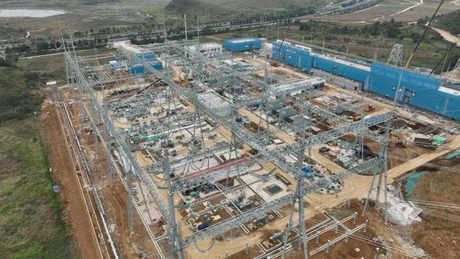 预计明年三月底投运！贵安新区首座500千伏输变电站进度达68%(图4)