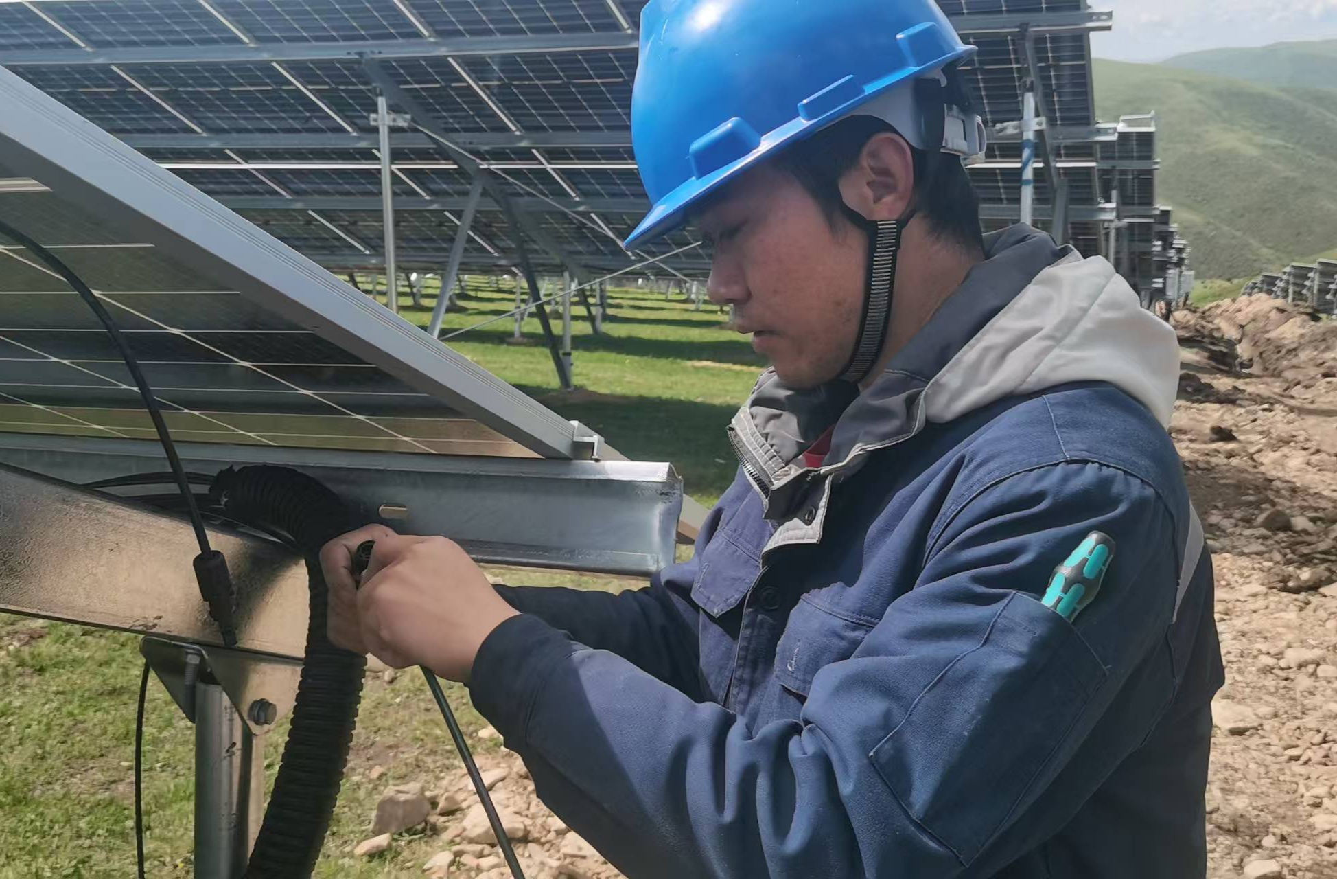 嘉盛电建：厚筑绿色基座赋能阿坝未来(图1)