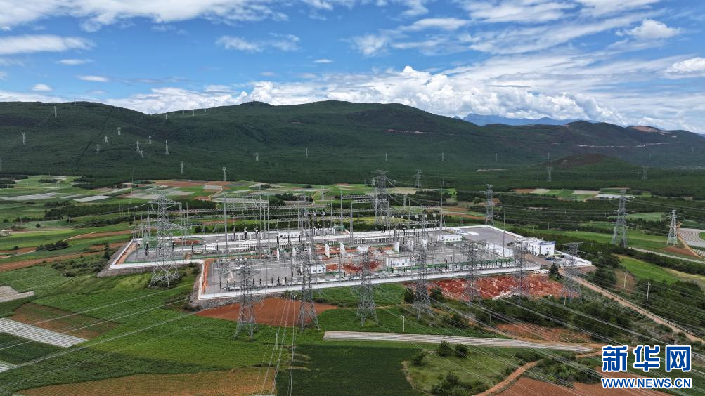 云南丽江：500千伏太安变电站扩建工程建成投运_新华网(图1)