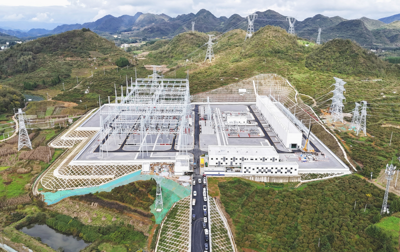 贵州史上投资规模最大输变电工程投运(图1)