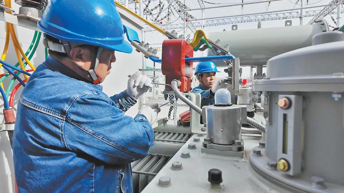 靖边北330千伏输变电工程建成投运(图1)