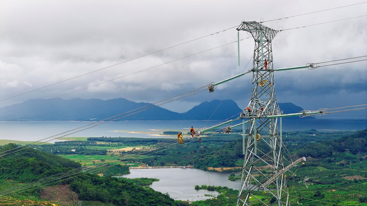海南500千伏主网架工程投产(图1)