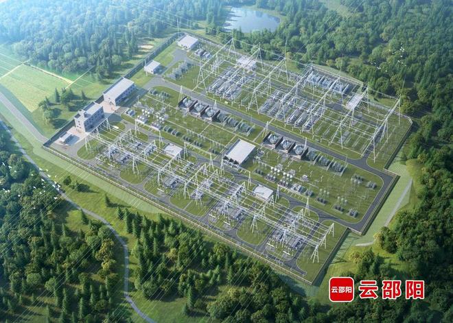 邵阳地区第三座500千伏变电站投运(图2)