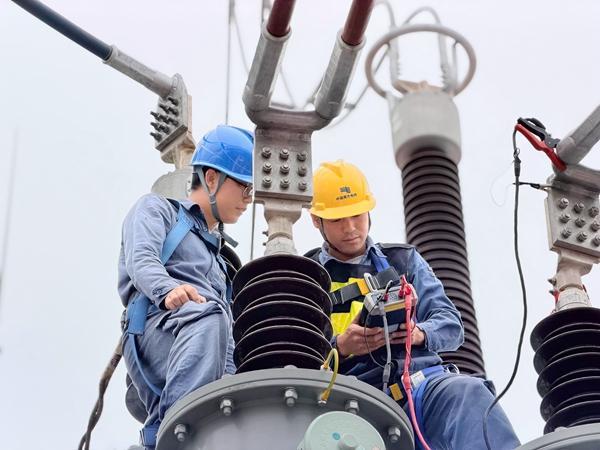 广西钦州久隆变电站扩建工程投运(图1)