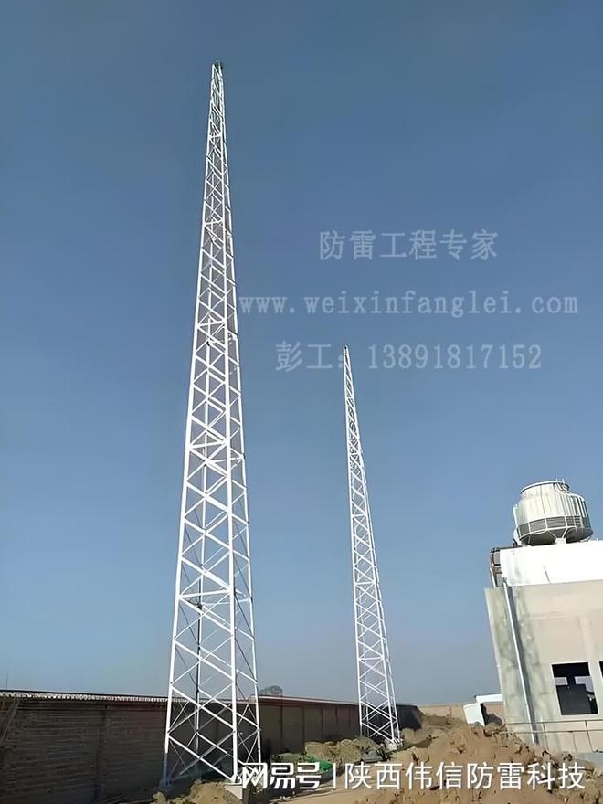 GFW四角拉线避雷塔：高效防雷保护系统(图2)